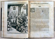 Pages with illustrations of the work Uccelliera overo discorso della natura 1622. Creator: Olina, Giovanni Pietro (1585-1645)