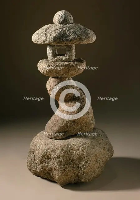 Pagoda-Shaped Lantern, 15th century. Creator: Unknown.