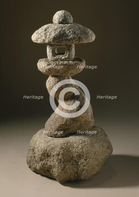 Pagoda-Shaped Lantern, 15th century. Creator: Unknown.