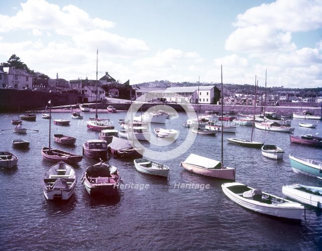 Paignton Harbour, Devon, c1955. Creator: Arthur Charles Kirby Ware.