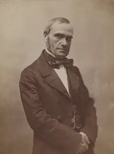 Paillard de Villeneuve, avocat, rédacteur de la Gazette des Tribunaux, 1855-1859. Creator: Nadar