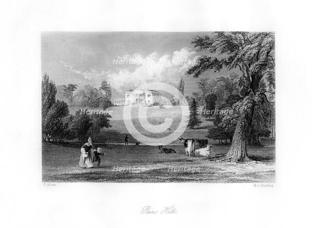 Pains Hill, Surrey, 19th century.Artist: MJ Starling