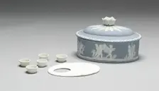 Paint Box, Burslem, 1785/90. Creator: Wedgwood