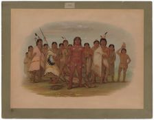 Paint Me - Apachee, 1855/1869. Creator: George Catlin