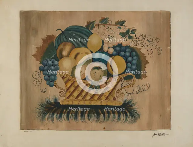 Painted Velvet, 1935/1942. Creator: James Vail.