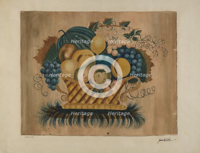 Painted Velvet, 1935/1942. Creator: James Vail.