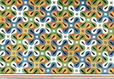 Painted ceiling in the tomb of Amenemhet at Thebes, Egypt, (1928). Creator: Unknown