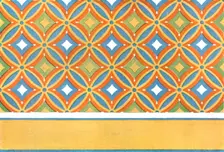Painted ceiling in the tomb of Amenemhet at Thebes, Egypt, (1928). Creator: Unknown