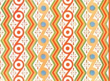 Painted ceiling in the Tomb of Enene at Thebes, Egypt, (1928). Creator: Unknown