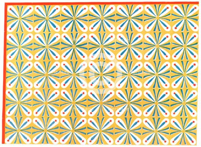 Painted ceiling in the tomb of Hepuseneb, Thebes, Egypt, (1928). Creator: Unknown.