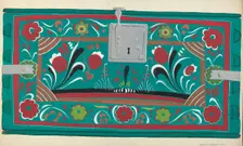 Painted Chest, 1935/1942. Creator: Majel G. Claflin