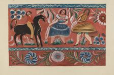 Painted Chest, c. 1936. Creator: E. Boyd
