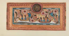 Painted Chest, c. 1936. Creator: E. Boyd