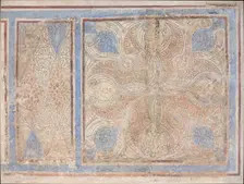 Painted Dado Panels, Iran, 9th century. Creator: Unknown