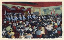 Painted Desert Room, Wilbur Clark's Desert Inn, Las Vegas, Nevada postcard, 1951
