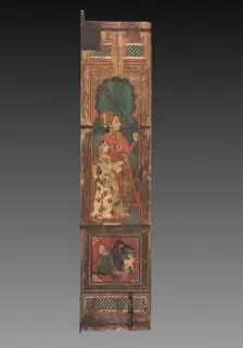 Painted Door, c. 1820. Creator: Unknown