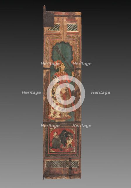 Painted Door, c. 1820. Creator: Unknown.