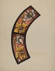 Painted Glass, c. 1937. Creator: James McLellan