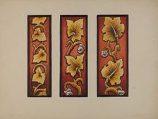 Painted Glass, c. 1937. Creator: James McLellan