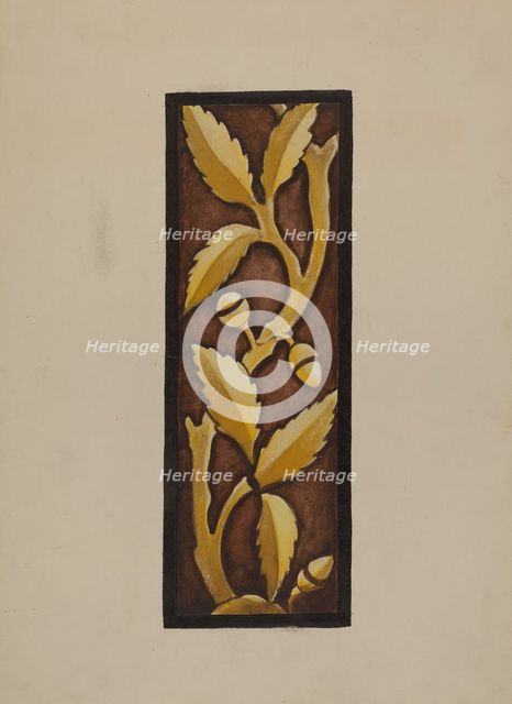 Painted Glass - Mariner's Church, c. 1937. Creator: James McLellan.