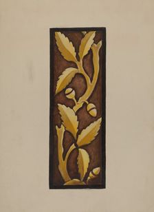 Painted Glass - Mariner's Church, c. 1937. Creator: James McLellan