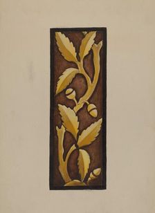 Painted Glass - Mariner's Church, c. 1937. Creator: James McLellan
