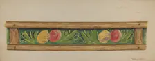 Painted Panel, c. 1938. Creator: Frank Gray