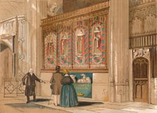 Painted Screen, St. George's Chapel c1845, (1864)
