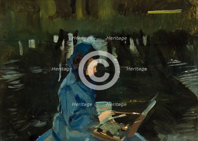 Painter on Water, 1906. Creator: Konrad Krzyzanowski.