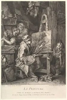 Painting, 1752. Creator: Marie Madeleine Igonet