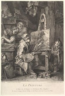 Painting, 1752. Creator: Marie Madeleine Igonet
