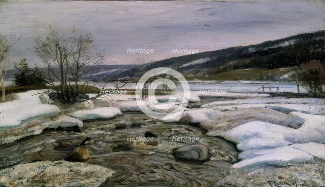 Painting, 1889. Creator: Fredrik Jonas Lucian Botfield Collett.