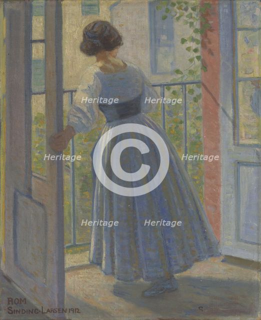 Painting, 1912. Creator: Kristoffer Andres Lange Sinding-Larsen.