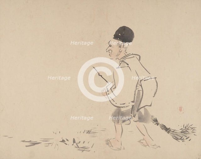 Painting, 19th century. Creator: Shibata Zeshin.