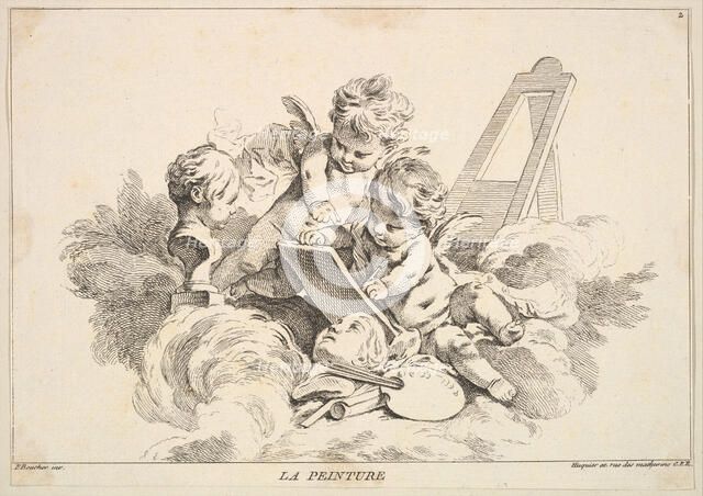 Painting. Creator: Louis Felix de la Rue.