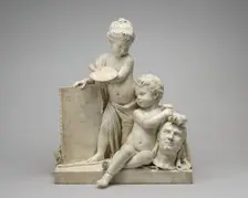 Painting and Sculpture, 1774/1778. Creator: Jean-Pierre-Antoine Tassaert