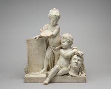 Painting and Sculpture, 1774/1778. Creator: Jean-Pierre-Antoine Tassaert