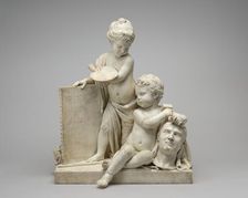 Painting and Sculpture, 1774/1778. Creator: Jean-Pierre-Antoine Tassaert