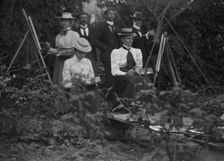 Painting Expedition,c1903. Creator: James McDonald