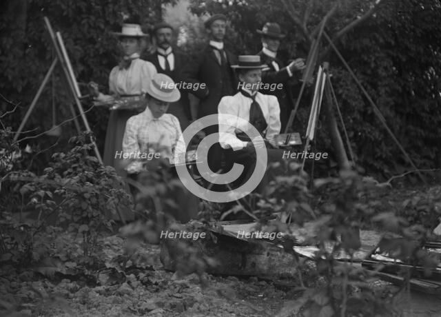 Painting Expedition,c1903. Creator: James McDonald.