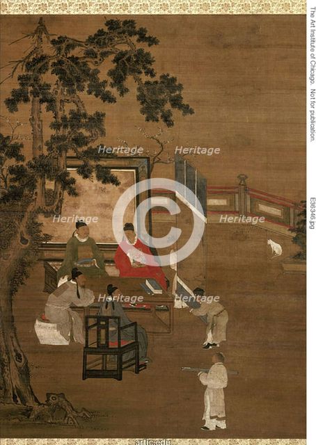 Painting, from the set "The Four Accomplishments", Ming dynasty (1368-1644), late 16th/17th century. Creator: Unknown.