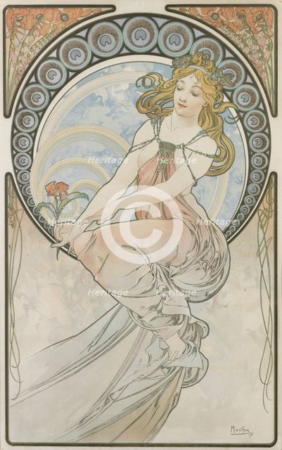 Painting (From the series The Arts), 1898.