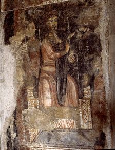 Painting from San Quirze de Pedret (Barcelona)