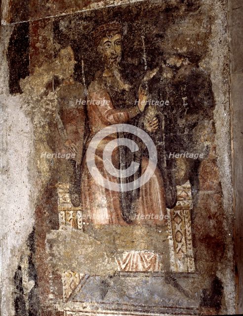 Painting from San Quirze de Pedret (Barcelona).