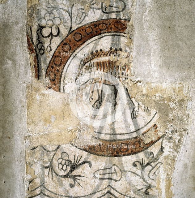 Painting from San Quirze Pedret (Barcelona).