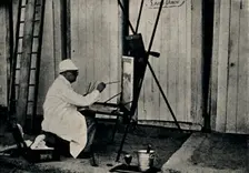 Painting in France c1930s, (1945). Creator: Unknown