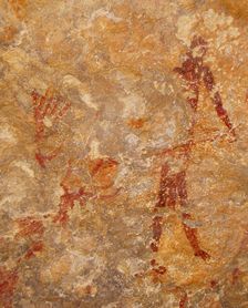 Painting in the Cuevas de la Araña, Between 10000 und 6000 BC
