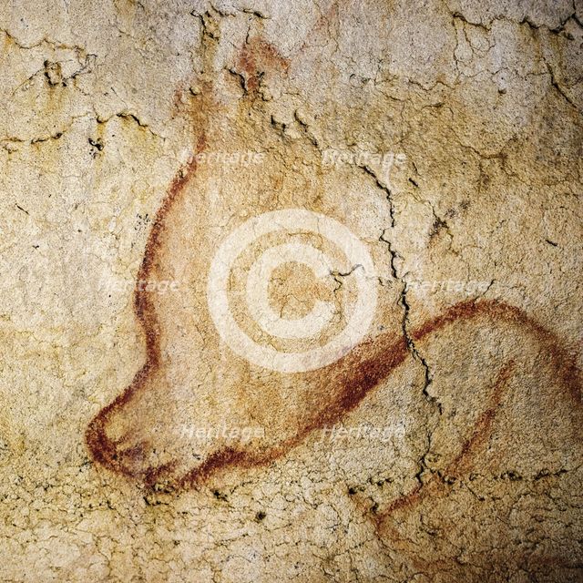 Painting in the Chauvet cave, 32,000-30,000 BC.