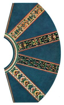 Painting on cupola, Chora Church, Constantinople [Istanbul, Turkey], (1928). Creator: Unknown