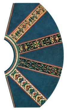 Painting on cupola, Chora Church, Constantinople [Istanbul, Turkey], (1928). Creator: Unknown